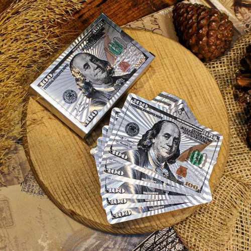 ورق-بازی-پاسور-دلار-نقره ای