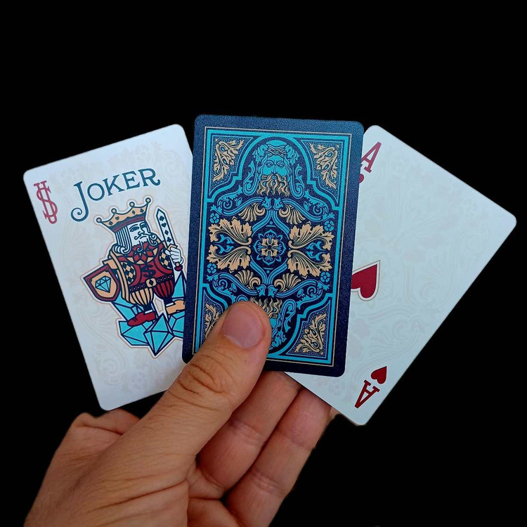 ورق بازی و شعبده بازی پادشاه دریا