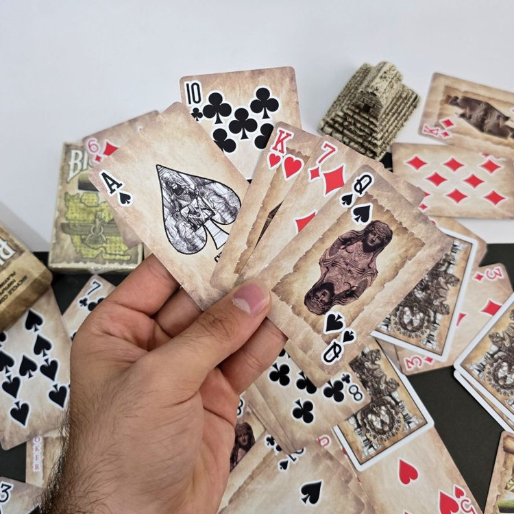 کارت بازی و شعبده بازی منشور کوروش